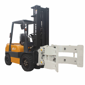 Diesel Forklift With Forklift Clamp Attachment