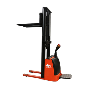 NIULI All Electric Walking Forklift 1ton 1.5 Ton Automatic Pallet Stacker Electric Stacker