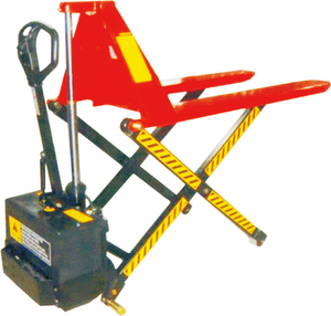 NIULI Manual Hydraulic Scissor Lift Pallet Truck 1000kg 1ton Electric Jack Palet High Lift Scissor Hand Pallet Truck Montacargas