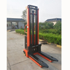 Semi-electric Hydraulic Stacker Pallet Truck Forklift Electronic Montacargas