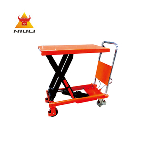 Low-Profile Hydraulic Scissor Table Truck