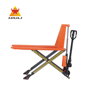 NIULI 1.5ton Capacity Manual Hydraulic Scissor Lift for Sale Pallet Jack Truck