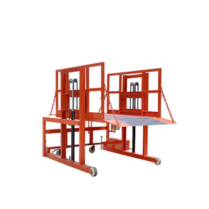 NIULI Movable Mechanical Hydraulic Adjustable Height Equipment Loading Goods Yard Ramp Dock Leveler