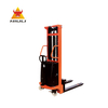 Semi-electric Hydraulic Stacker Pallet Truck Forklift Electronic Montacargas