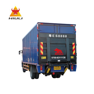 NIULI 1 Ton 2 Ton Hydraulic Steel Tail Lift Board Platform Tailgate for Heavy Vehicle Truck